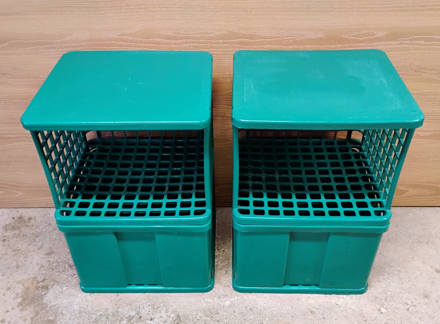 STACKABLE PLASTIC STORAGE CABINETS WITH DRAWERS - photo 2