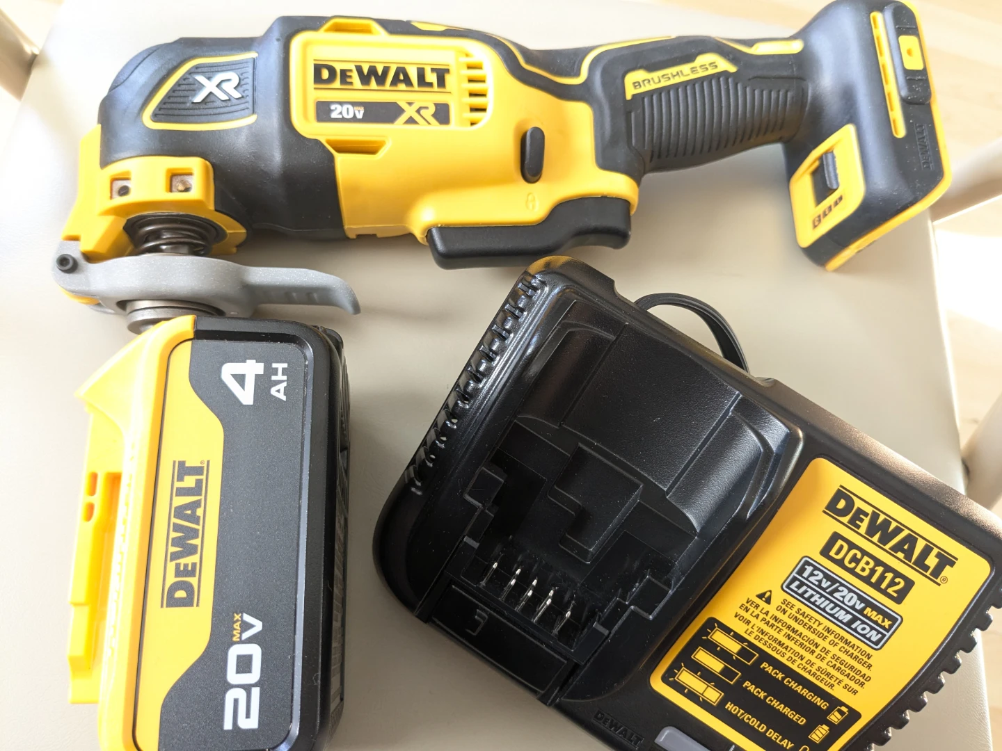20V Max DeWalt XR 3-Speed Multi-tool Combo Kit