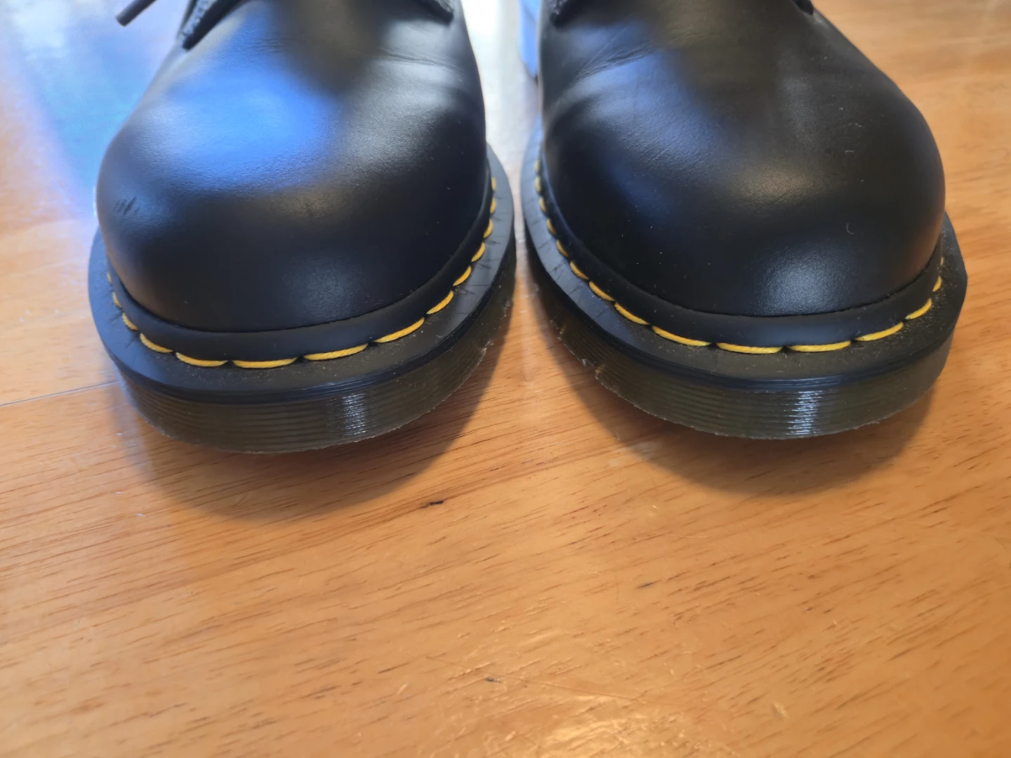 Dr. Martens 1460 Smooth Black Leather Boots Men's Size 12 - photo 3