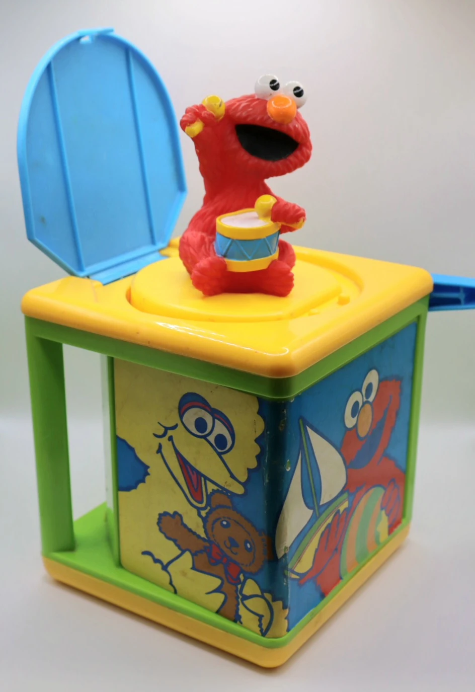 Sesame Street Elmo Jack-in-the-Box Toy