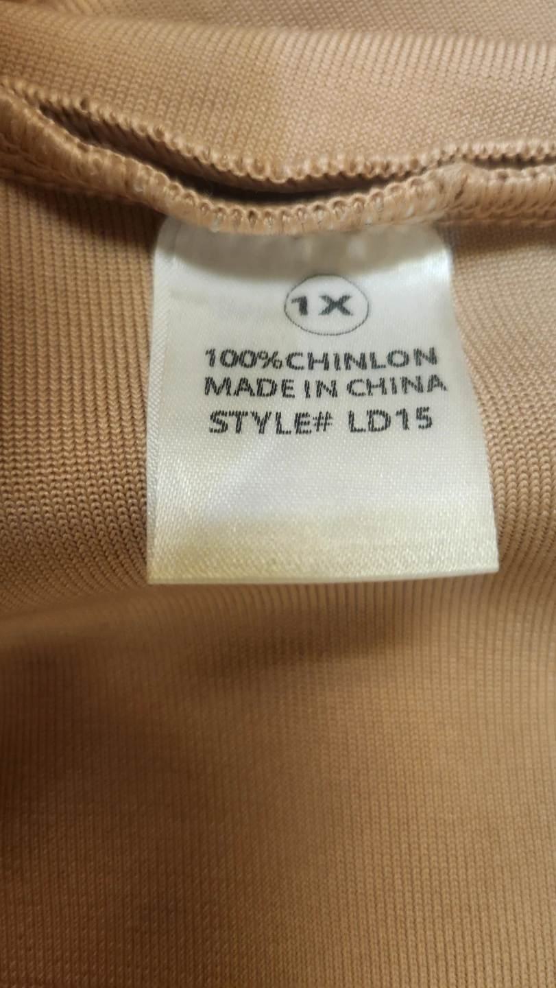 Ruched Overlay Dress Brown Size 1X - photo 3