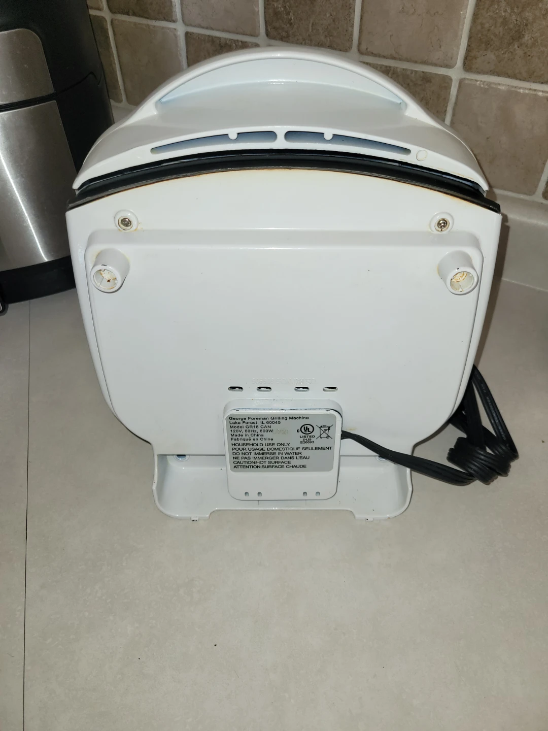 George Foreman Lean Mean Fat Reducing Grilling Machine - photo 4