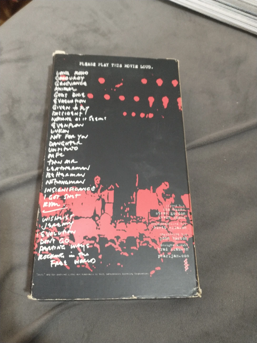 Amazing Pearl Jam Touring Band 2000 VHS - photo 3