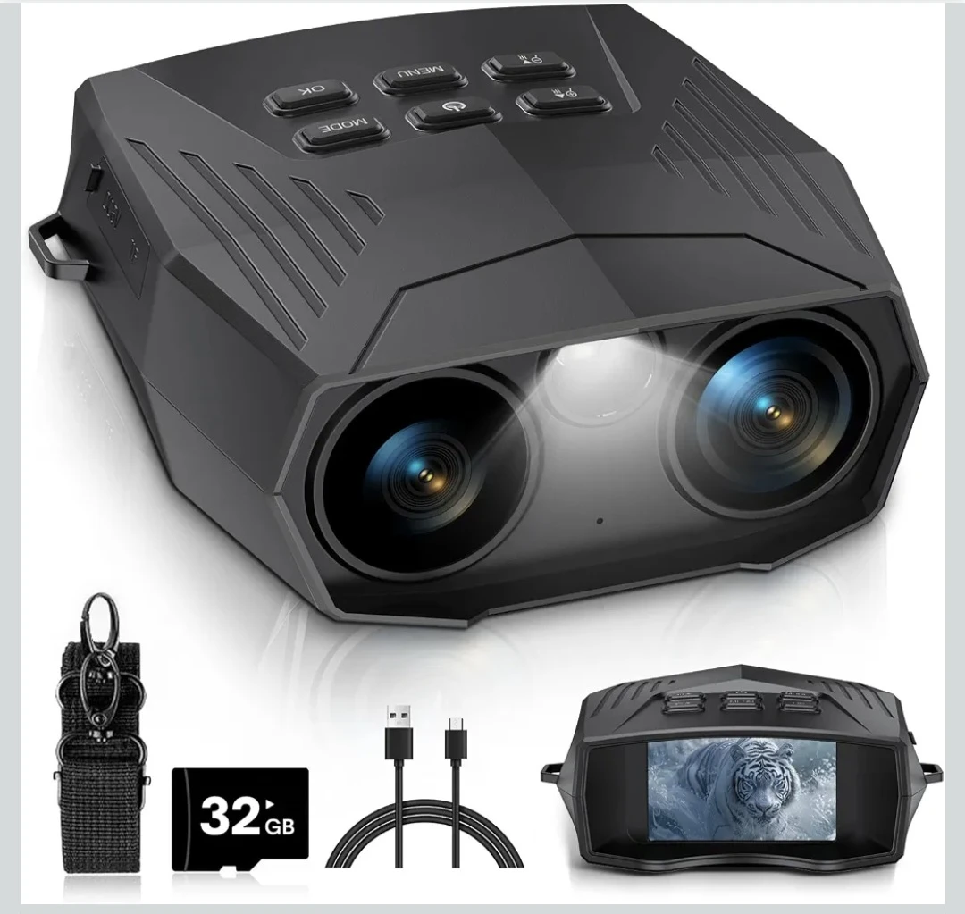 Digital Night Vision Binoculars with 32GB SD Card