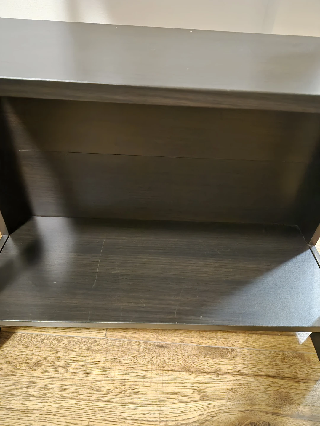 Dark Brown 4-Shelf Bookshelf / Shelving Unit - photo 5