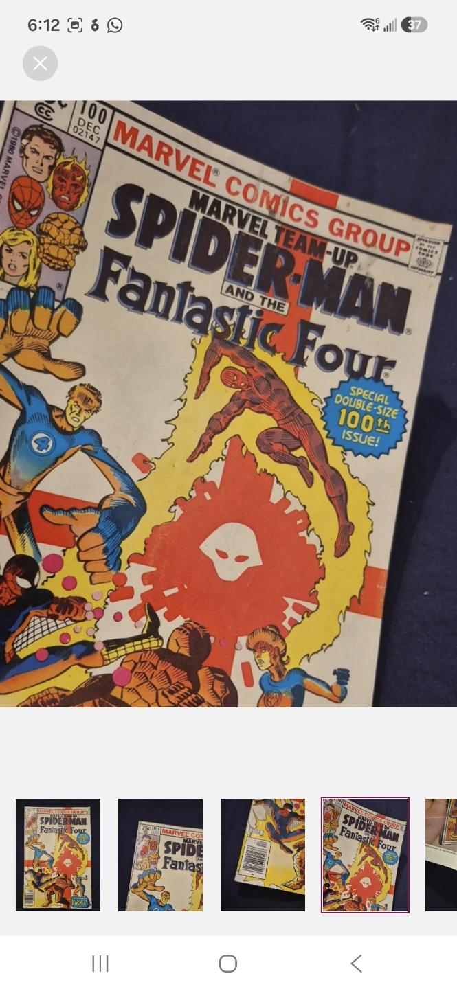 Marvel Team-Up Spider-Man and the Fantastic Four Vintage Book - photo 4