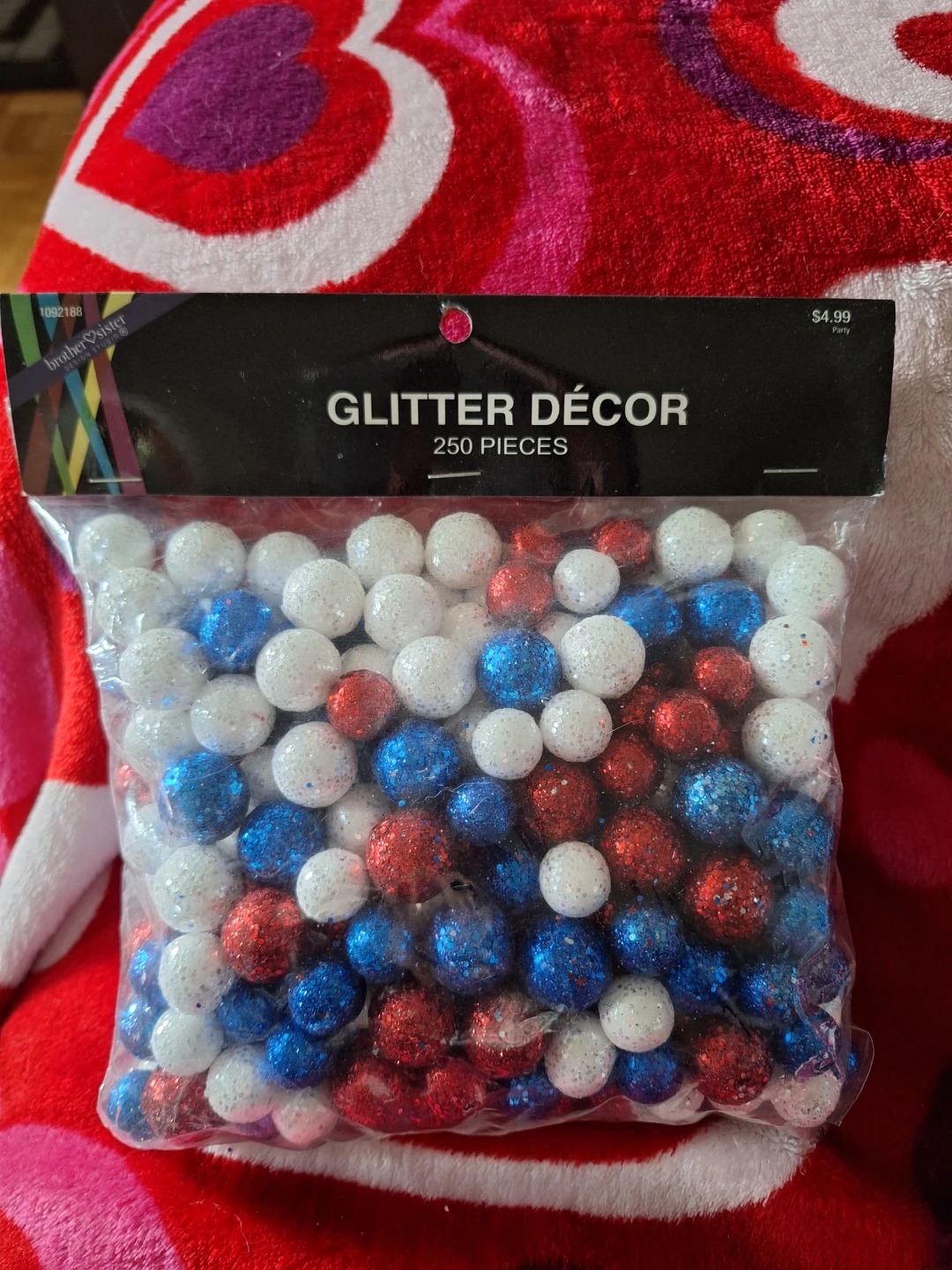 Brother Sister Design Studio Glitter Decor 250 Pieces