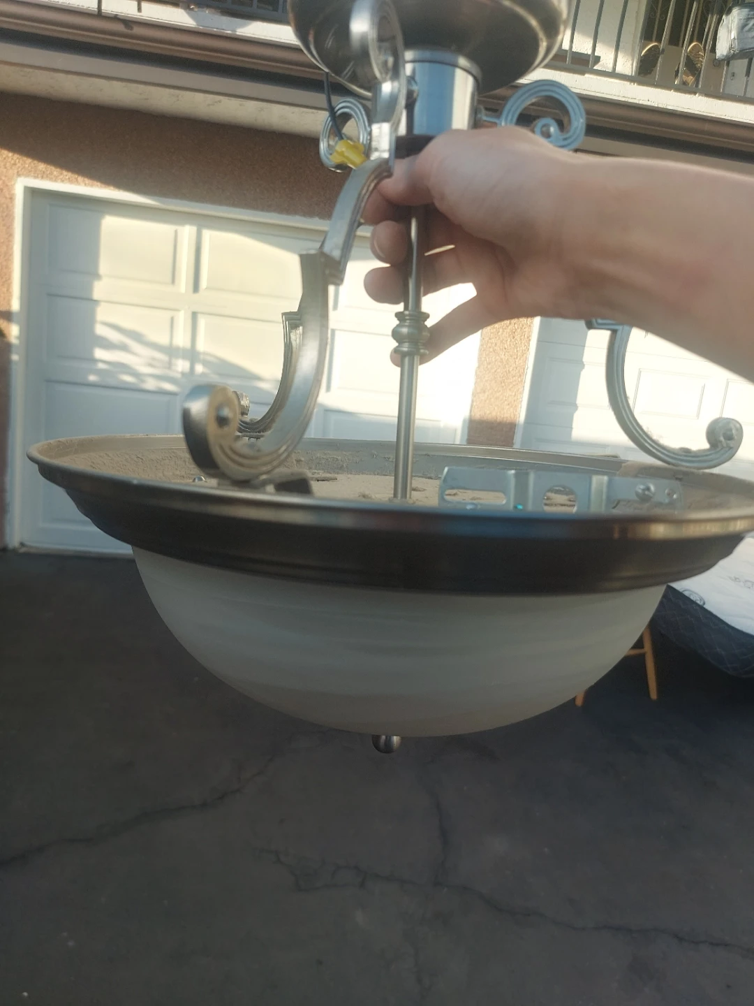 Z-Lite Burton Semi Flush Mount Ceiling Light Fixture - photo 3