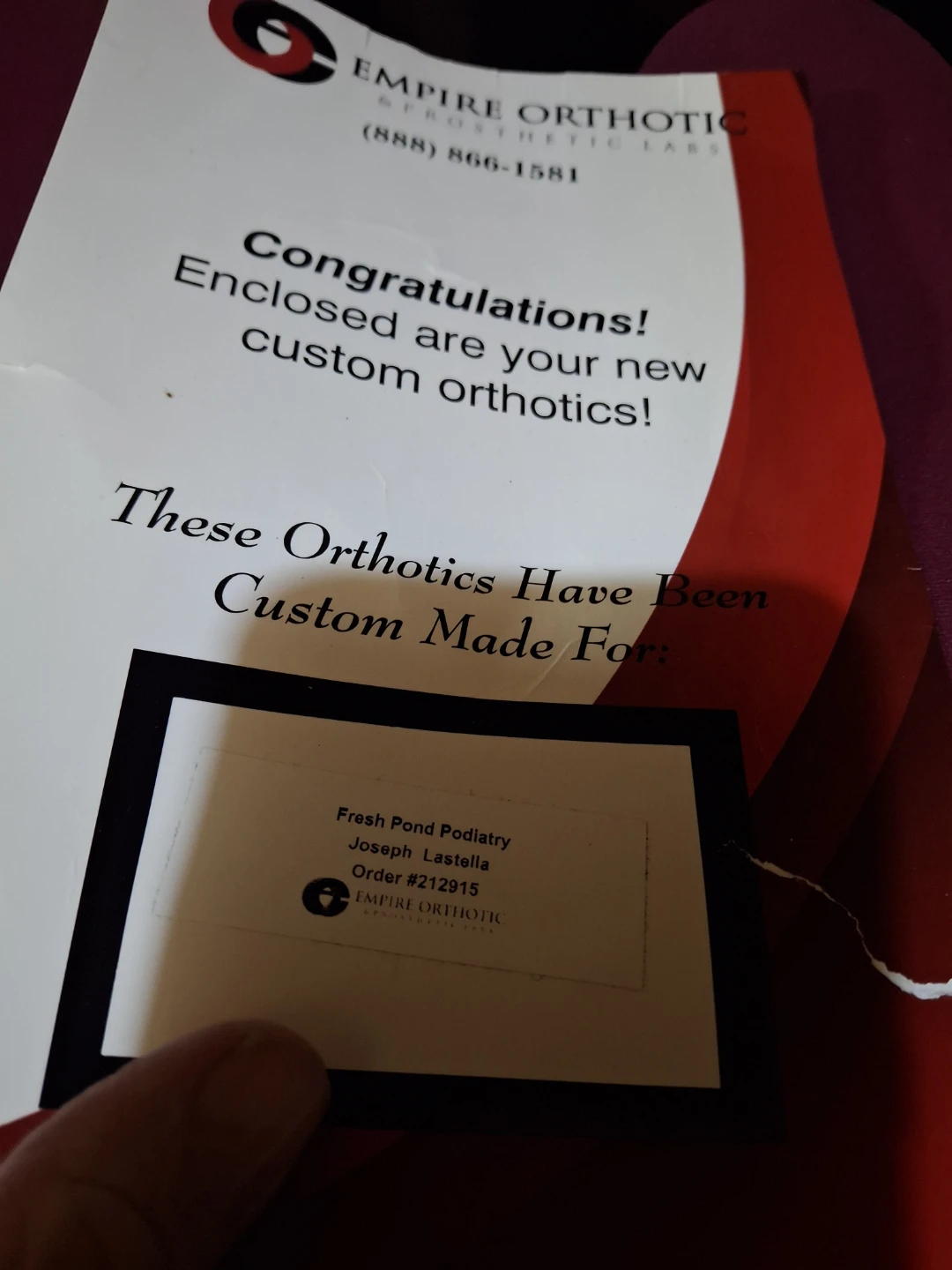Orthotics