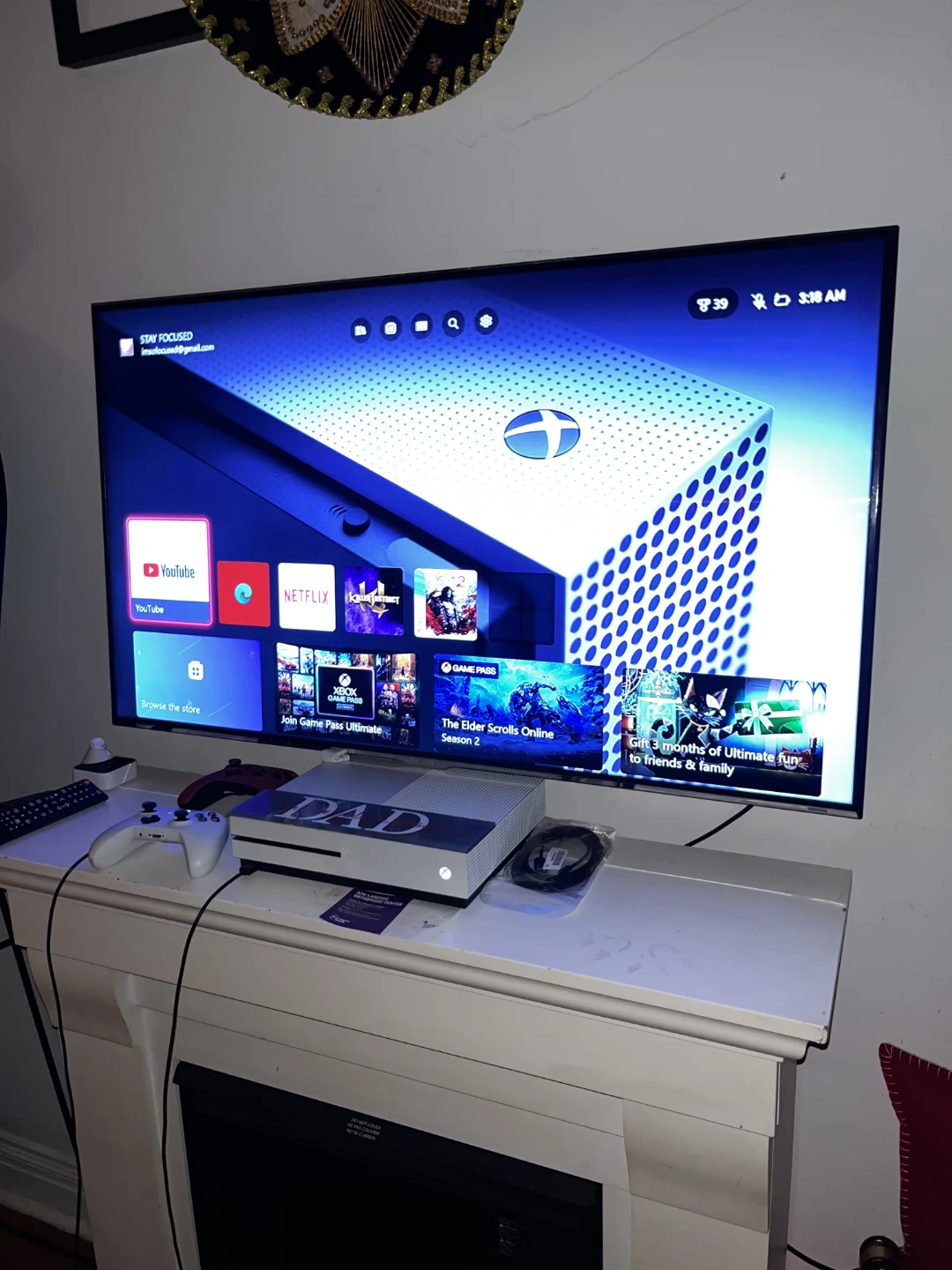 Xbox One S Console 1TB + 42 inch Samsung tv...BUNDLE DEAL