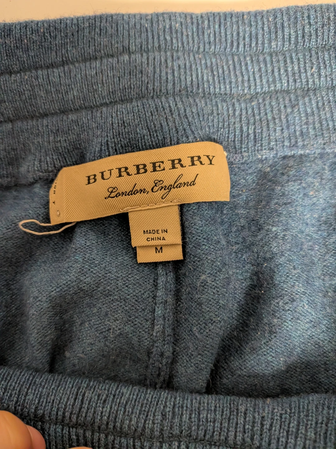 Burberry Joggers Blue Size M