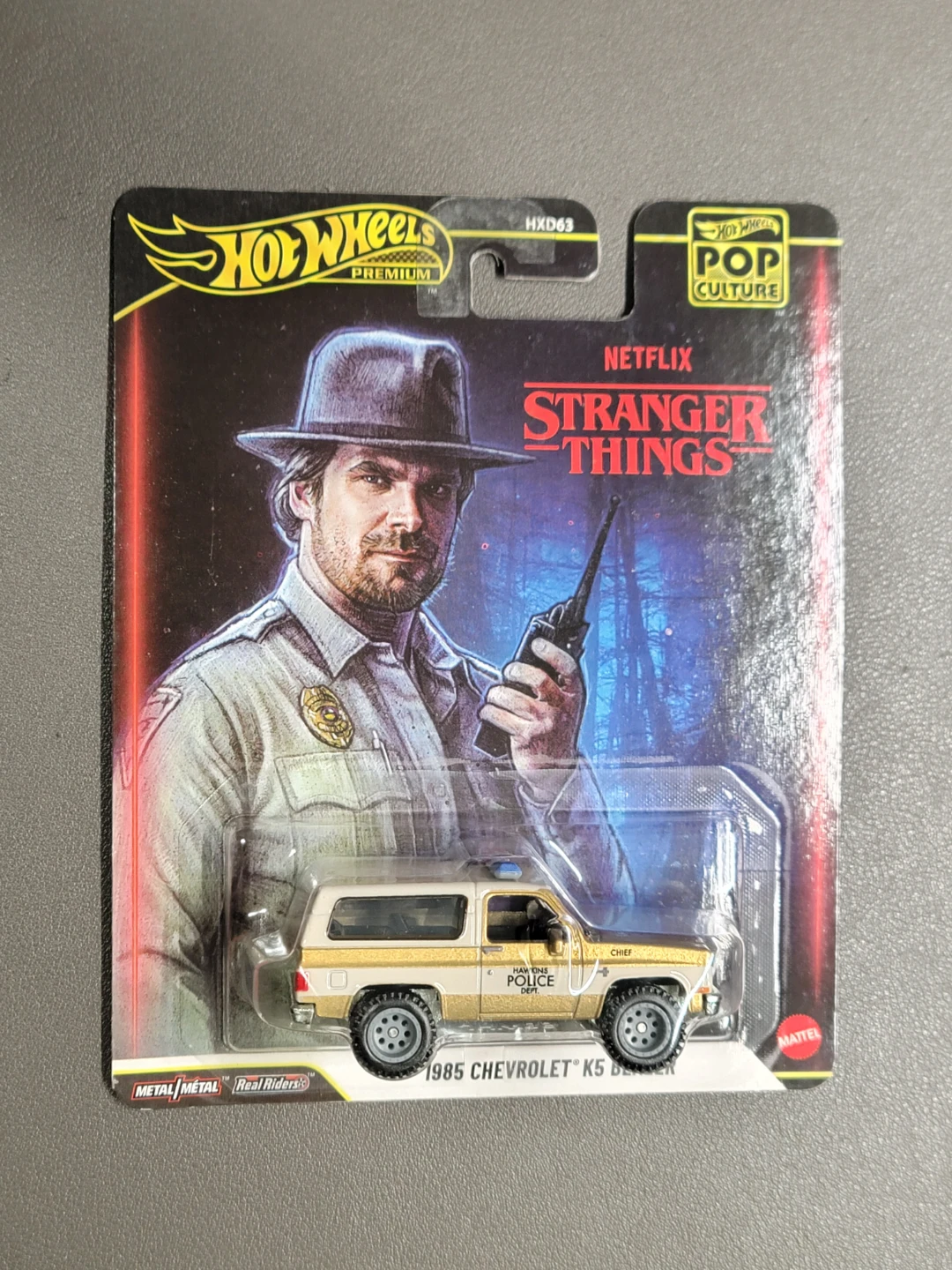 Hot Wheels Premium Stranger Things 1985 Chevrolet K5 Blazer