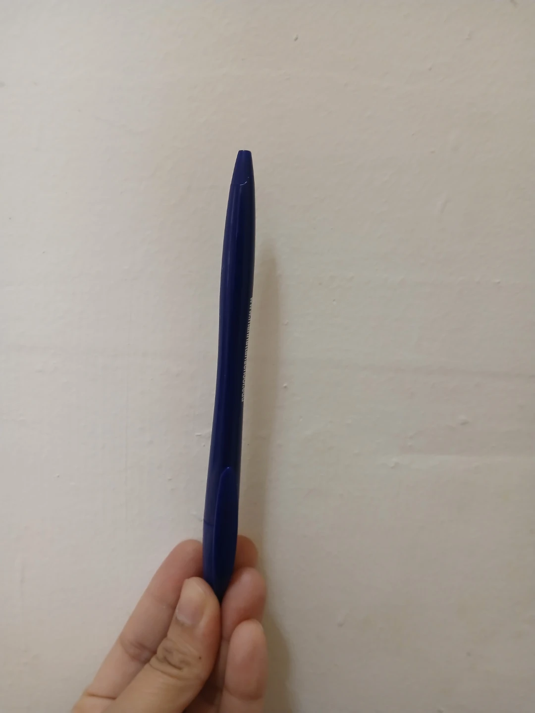 Blue ballpoint pen