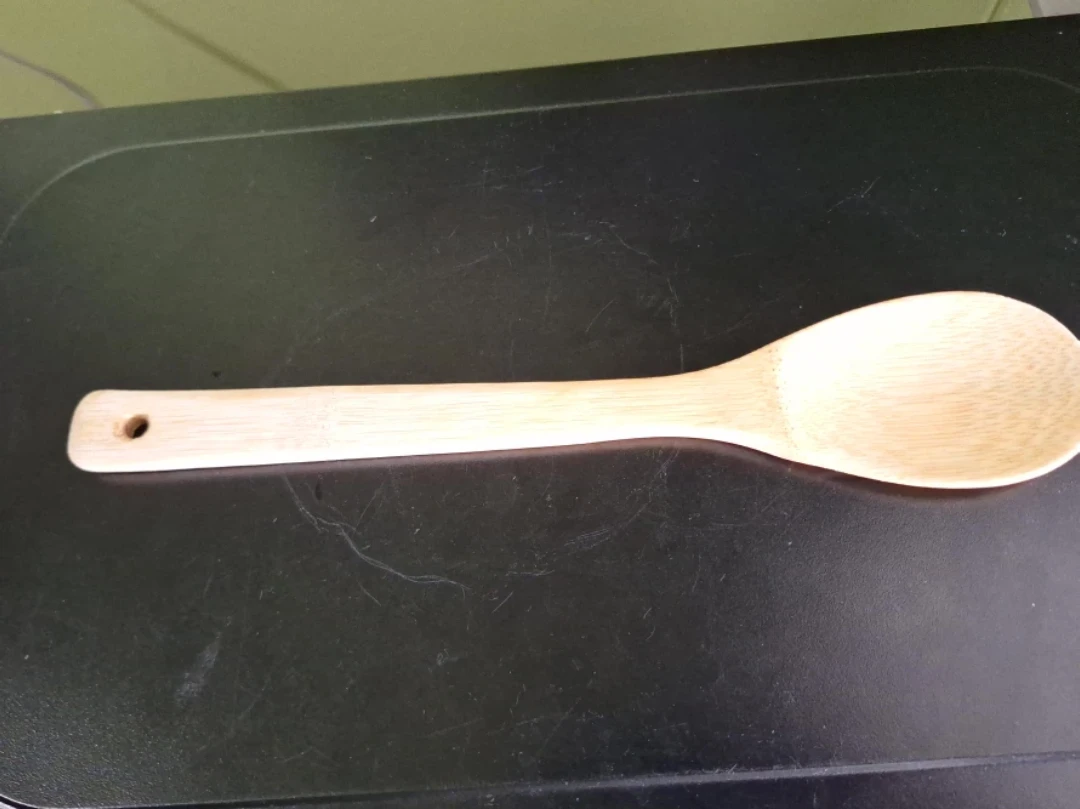 Bamboo cooking spoon