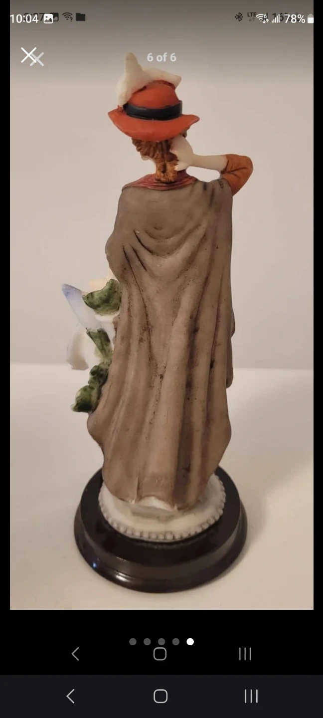 Victorian Style Lady Figurine - photo 5