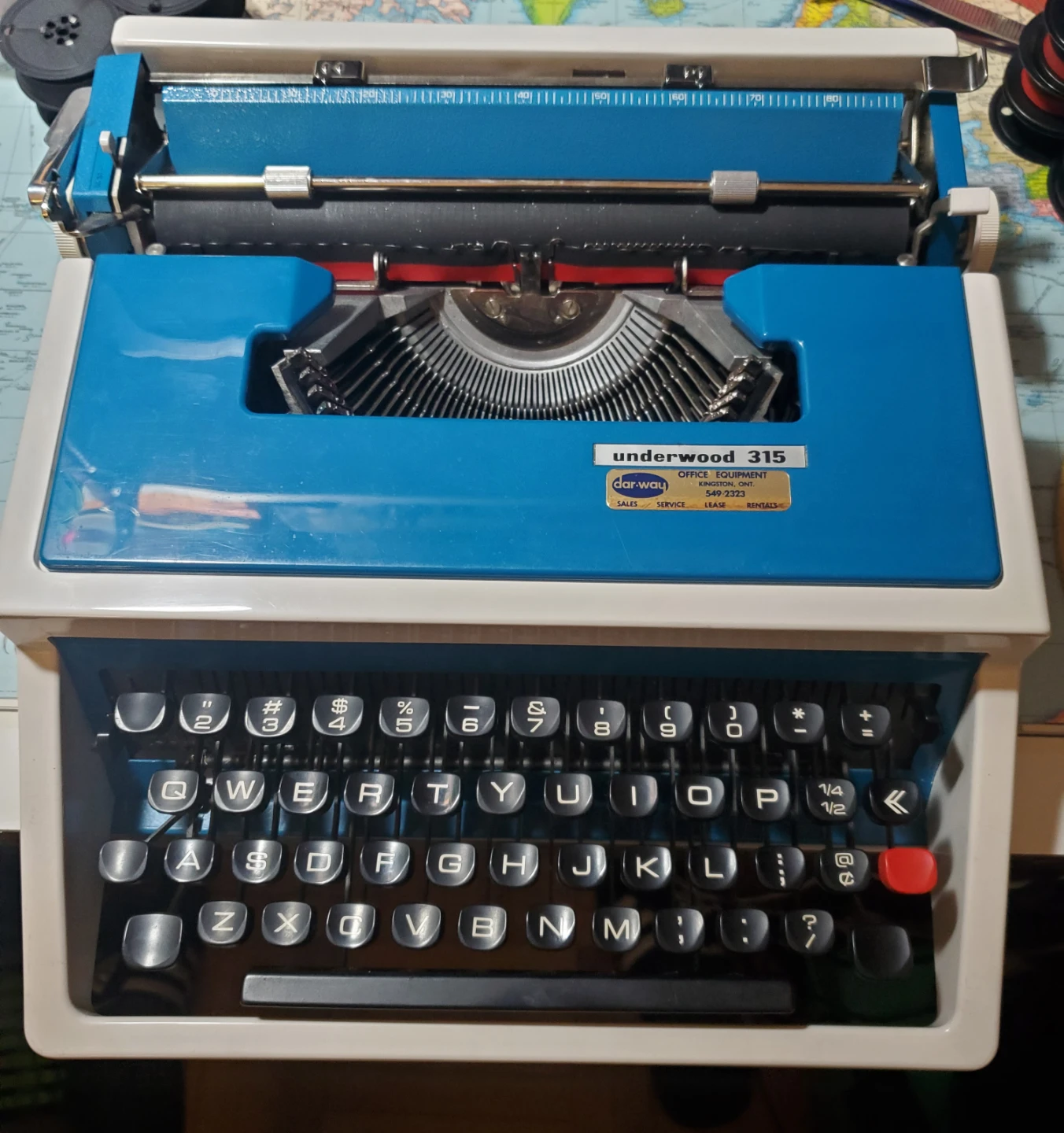 Underwood 315 Portable Manual Typewriter