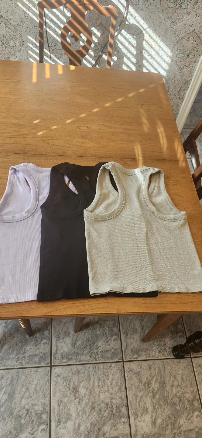 Reflex Ribbed Tank Tops - Medium - 3 Pack