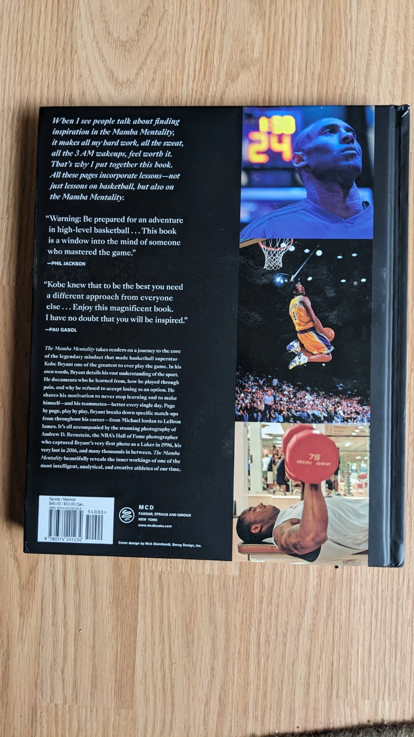 The Mamba Mentality: How I Play by Kobe Bryant - photo 2