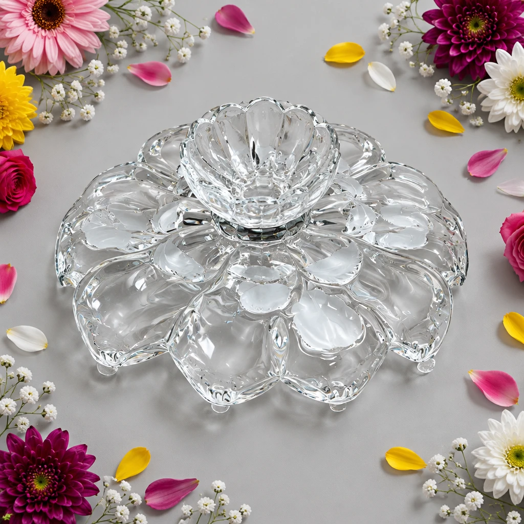 Vintage Indiana Glass Pedestal Cake Stand - photo 4