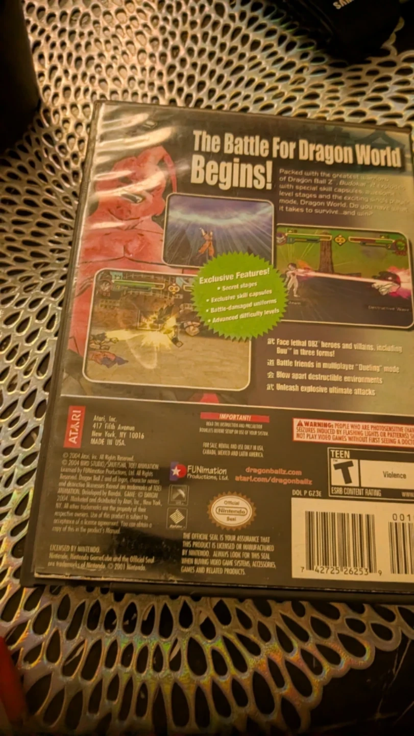 Dragon Ball Z Budokai 2 for Nintendo GameCube - photo 2