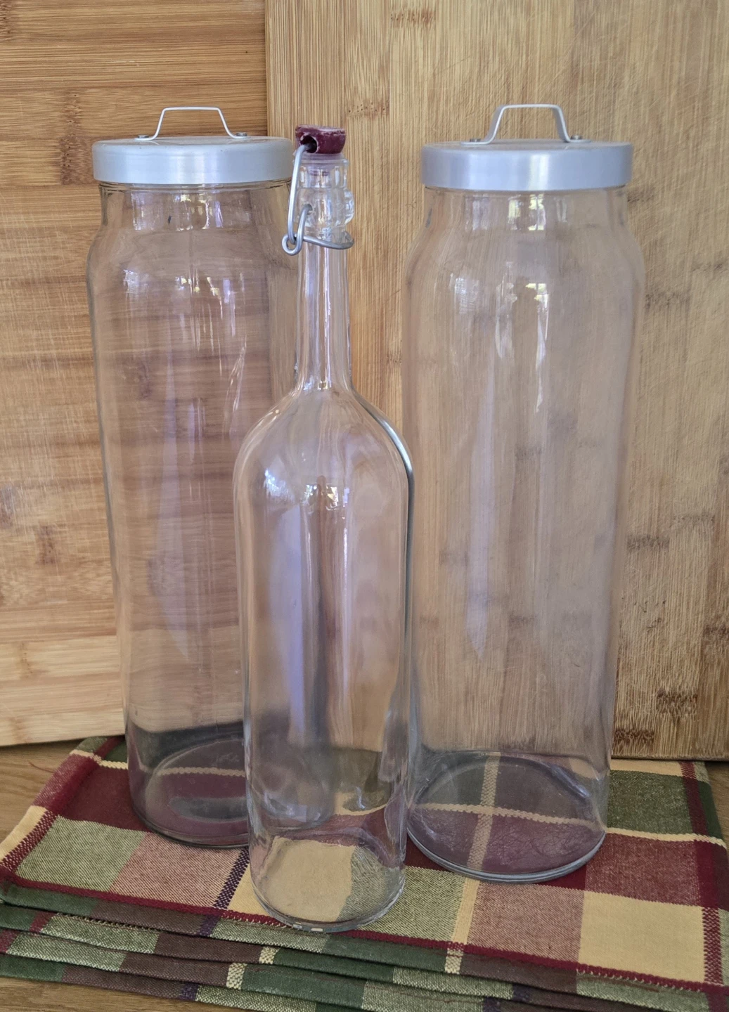 1.5L Glass Storage Jars with Lids (Set of 2) - photo 3