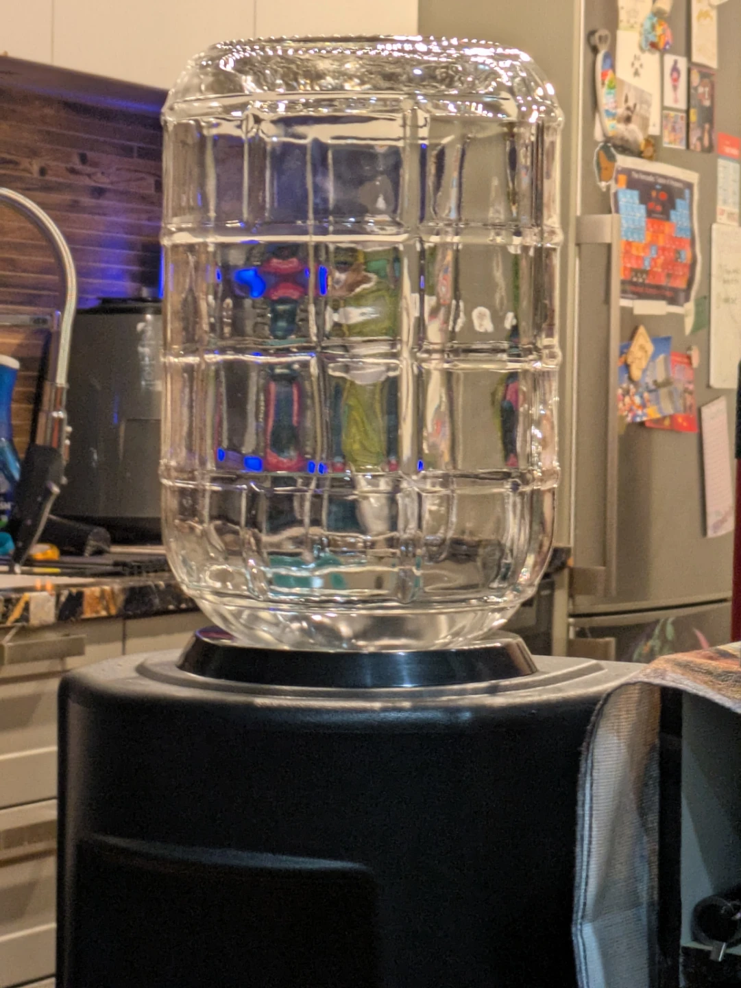 Black Standing Water Cooler Dispenser