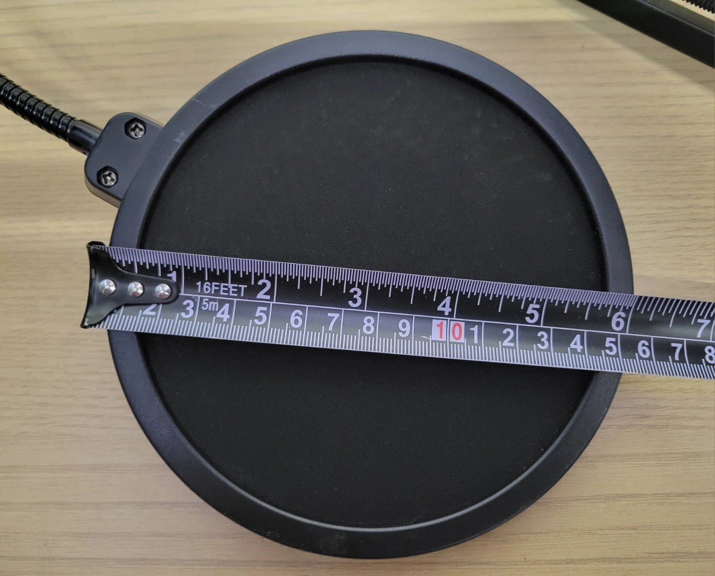 Adjustable Microphone Boom Arm Stand with Pop Filter - photo 5