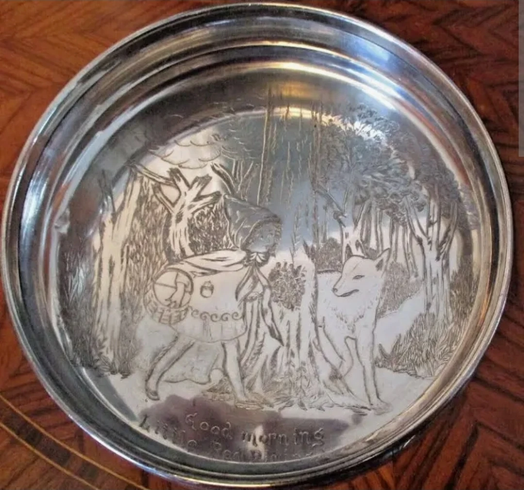 Antique rare Silver plated bowl, W.M Rogers Canada