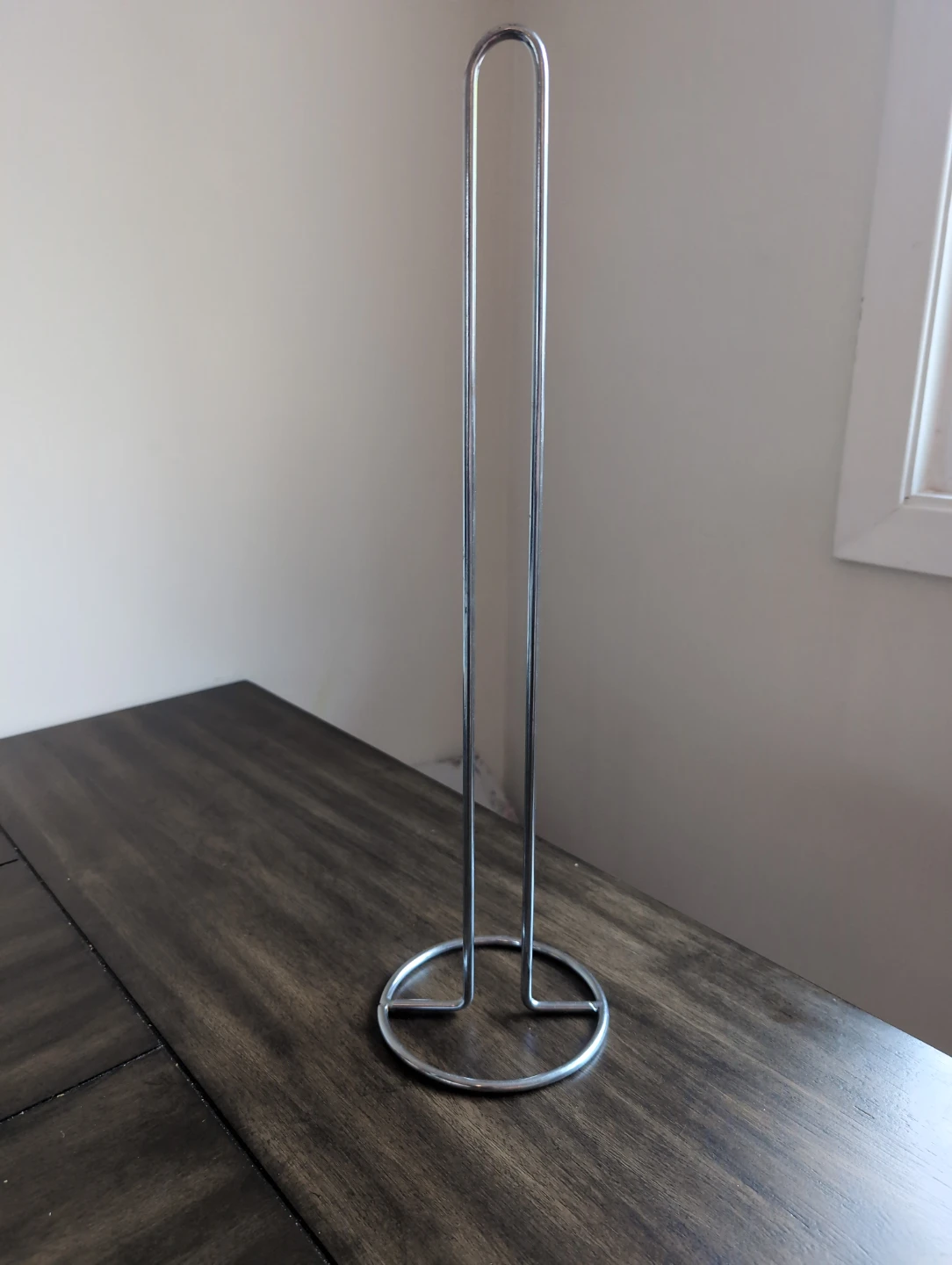 Chrome Paper Towel Holder/Toilet paper holder