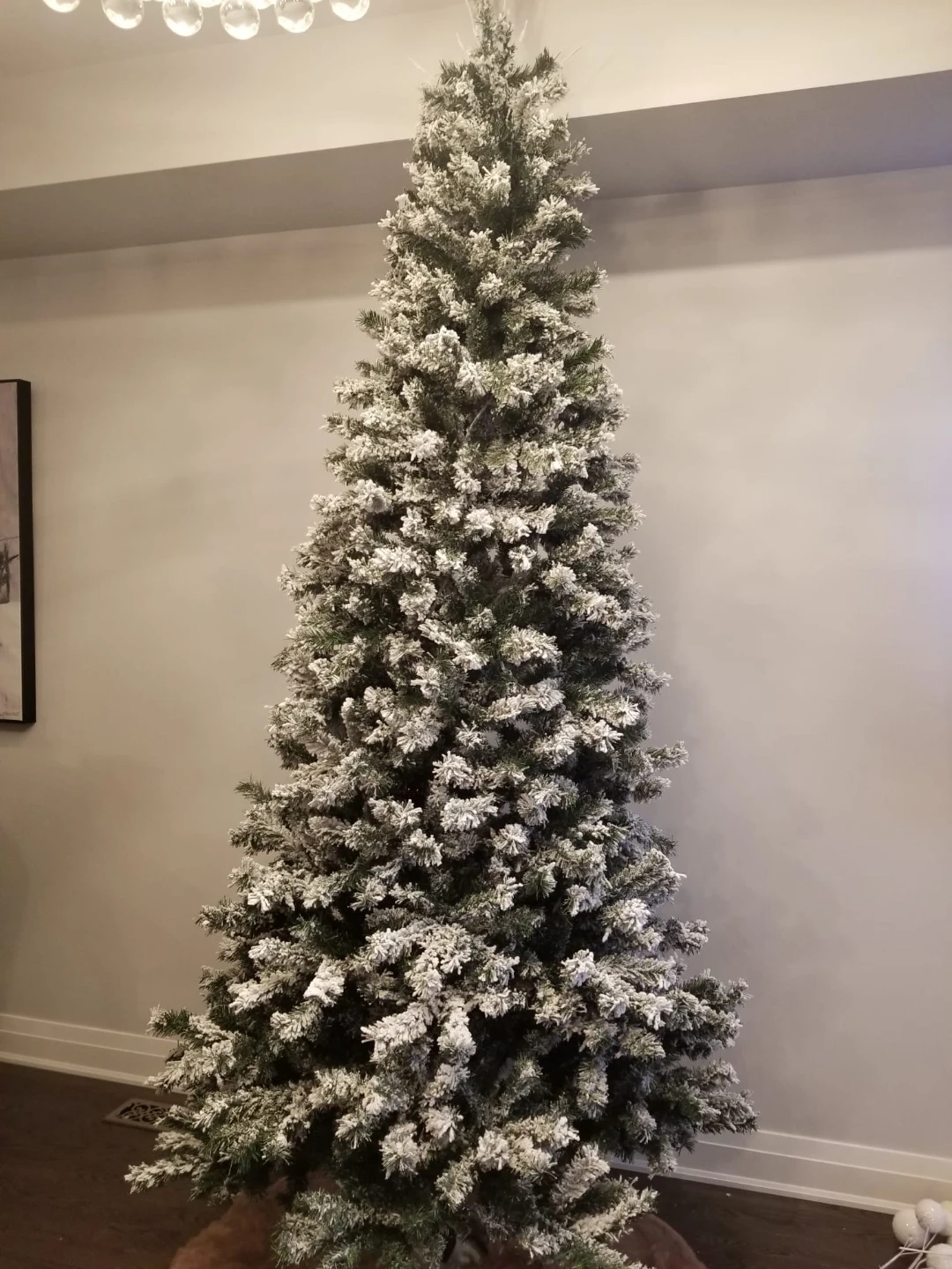 9ft Christmas tree with lights build in - photo 2