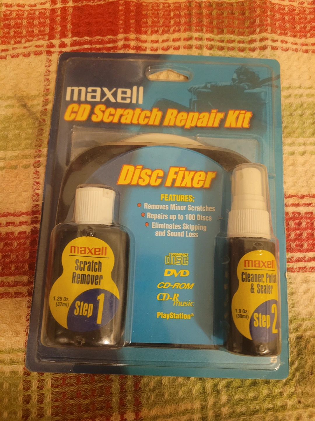 Maxell CD-335 Disc Scratch Repair Kit
