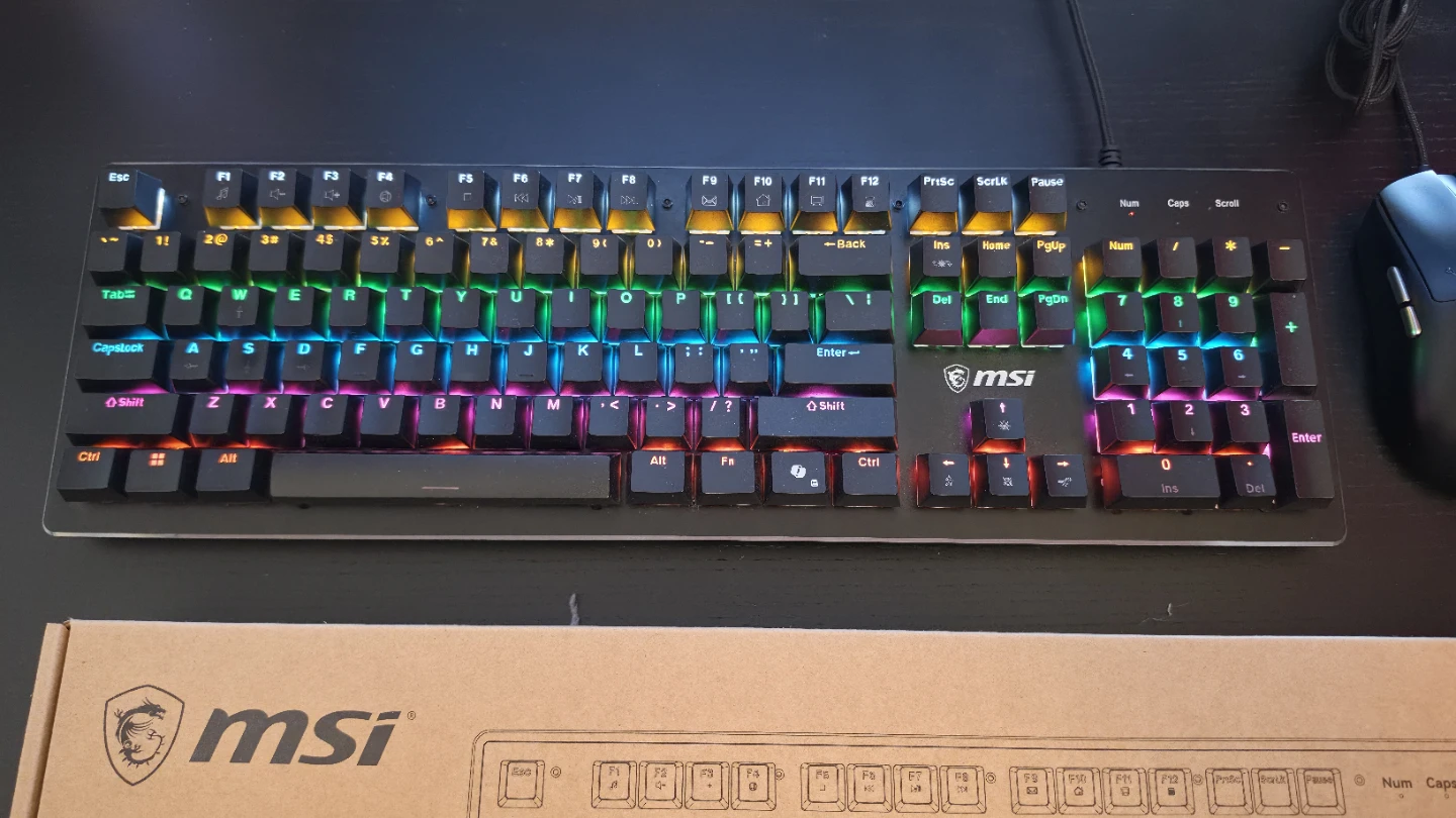 MSI Gaming Keyboard and Mouse Combo - photo 2