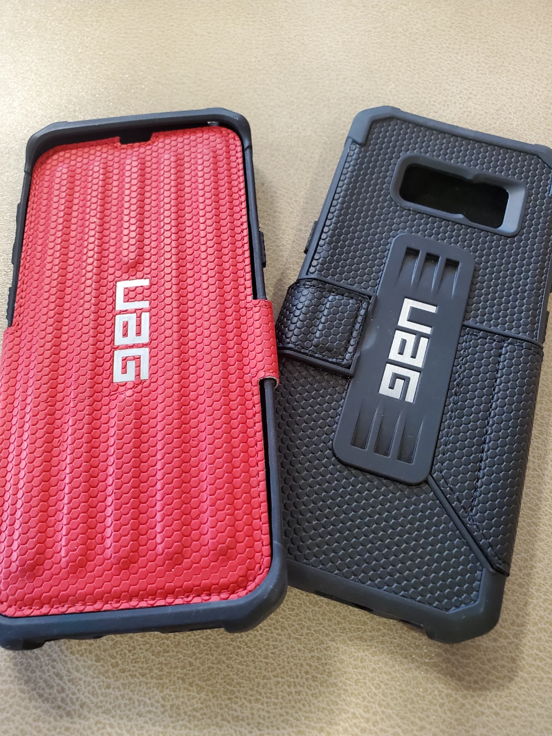 Assorted Samsung S8 UAG and OtterBox Phone Cases