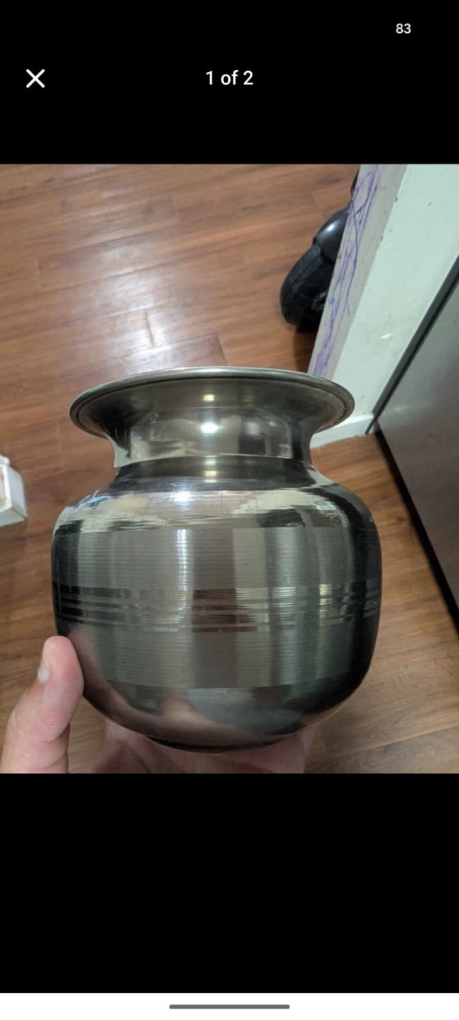 Stainless Steel Lota Pot