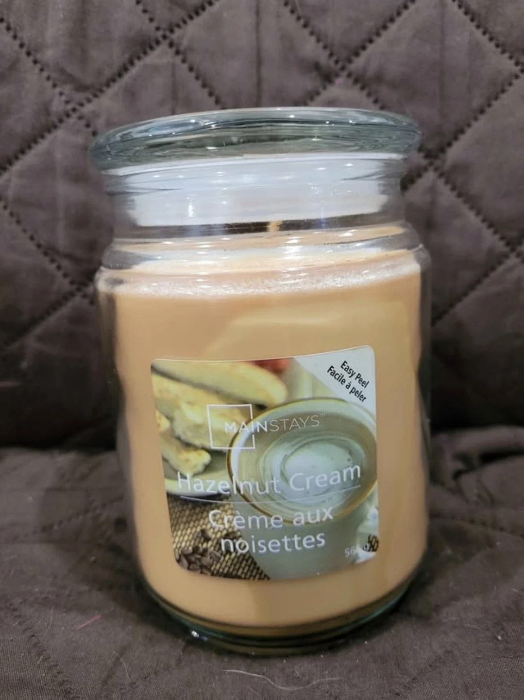 Hazelnut Cream Candle (New)