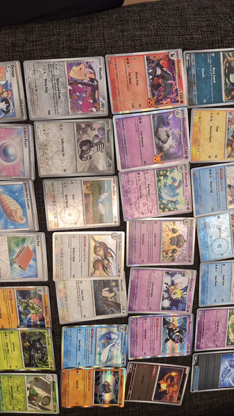 Large Collection of Assorted Pokemon Trading Cards - photo 3