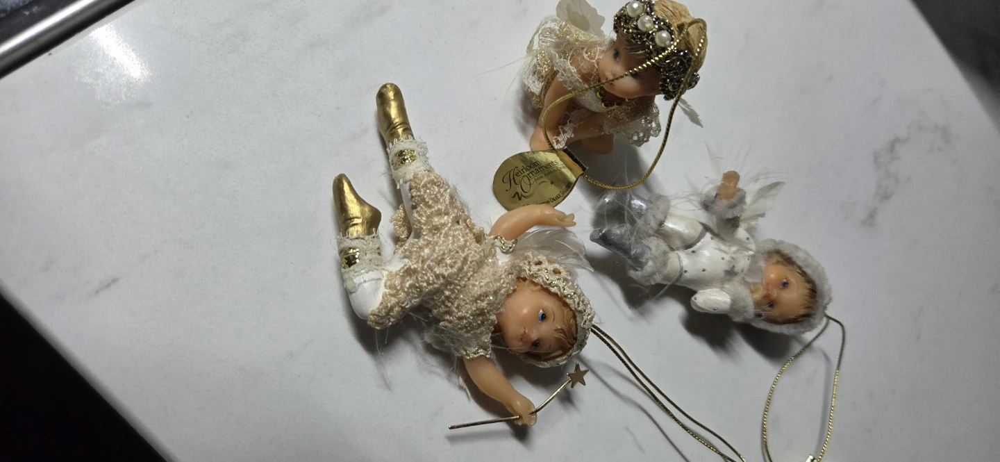 Set of 3 Ashton-Drake Galleries Christmas Ornaments - photo 4