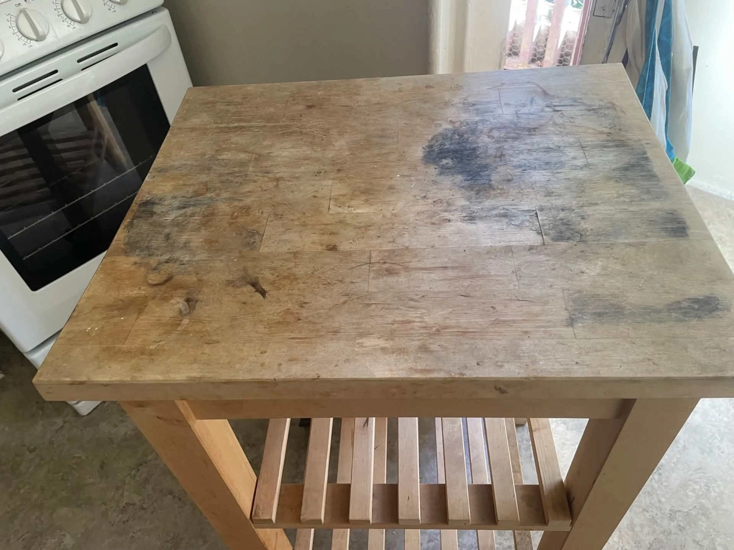 Solid Wood Kitchen Island Cart from Ikea - photo 3