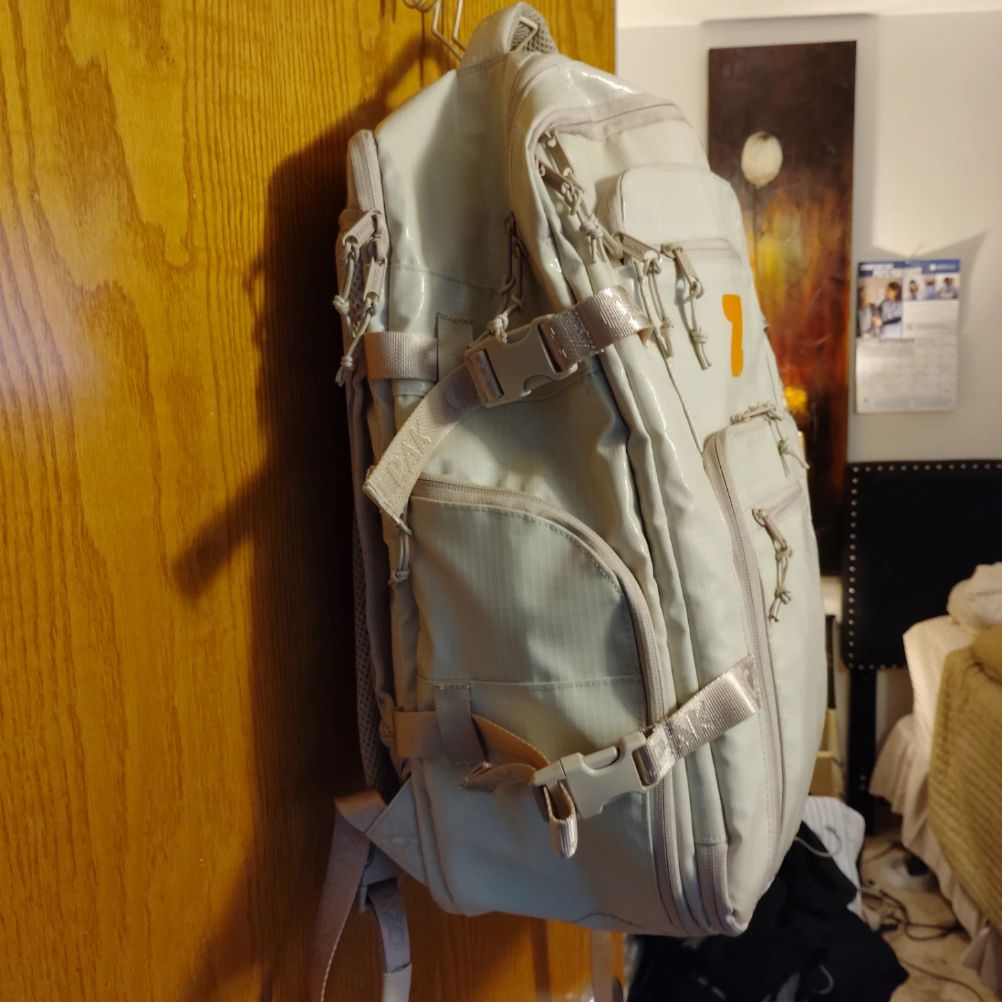 Calpak Off-White Travel Backpack - photo 3