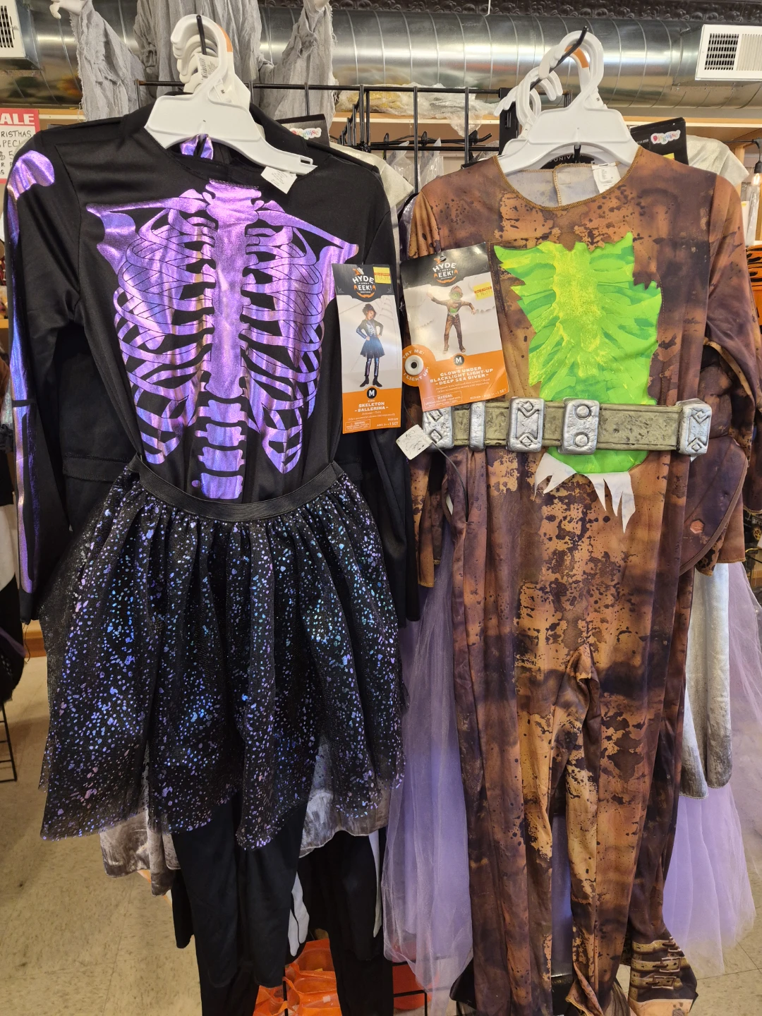 New Halloween costumes kid's and adults. $5 each and up. deals