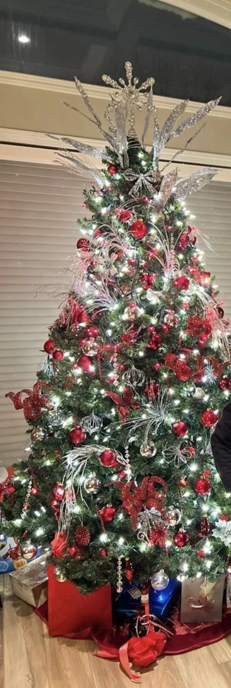 Artificial Christmas Tree about 7 feet with storage bag