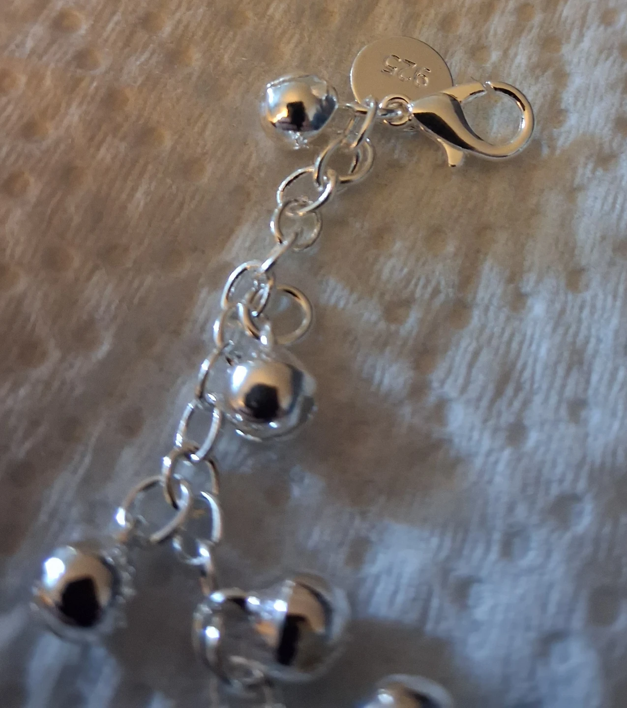 925 Sterling Silver Charm Bracelet - photo 3