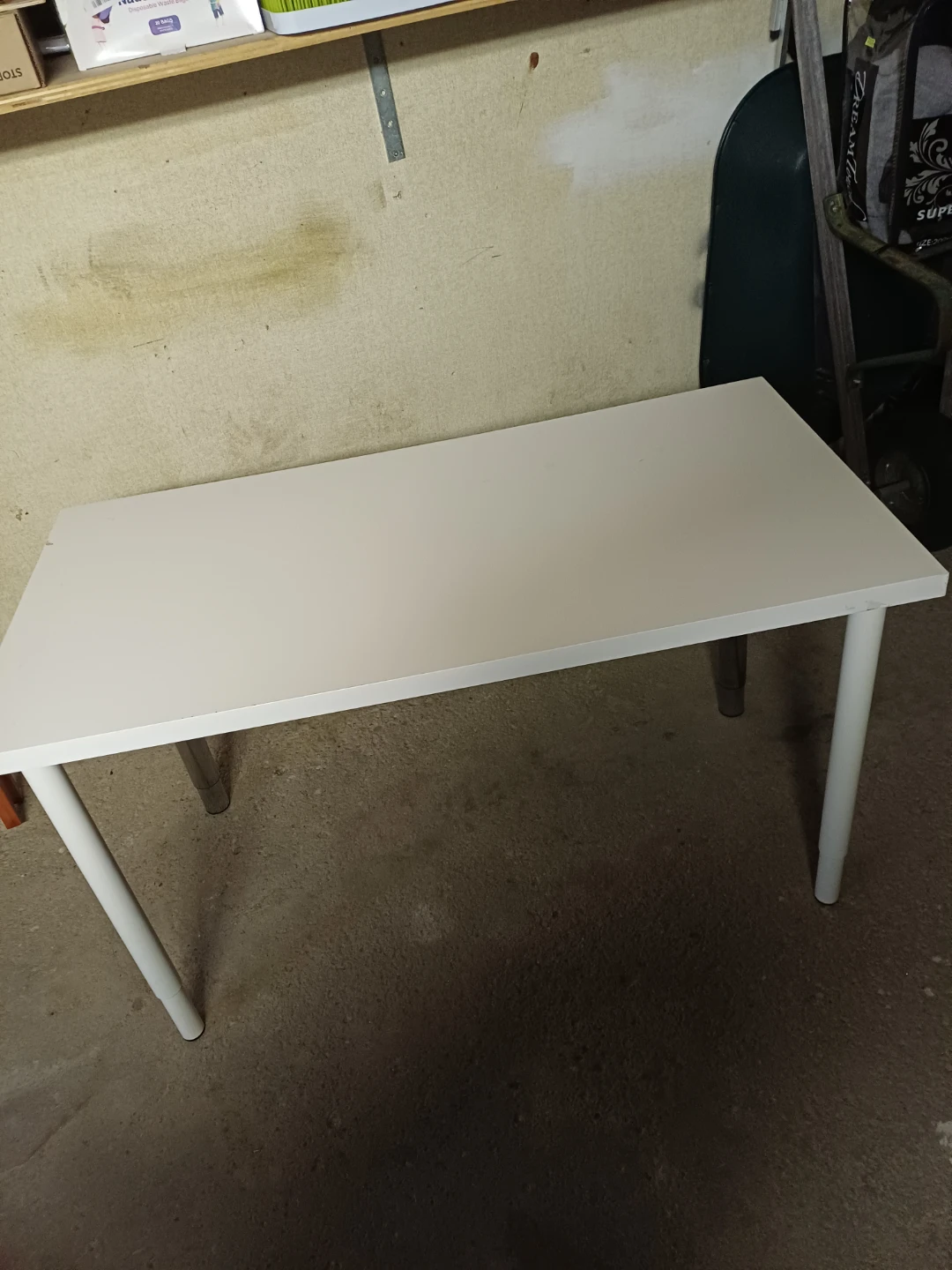 White IKEA Table - photo 3