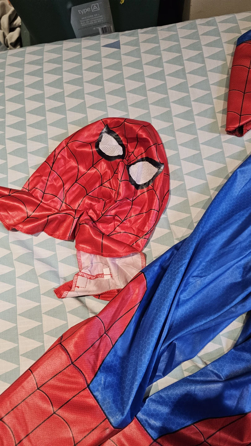 Marvel Spider-Man Costume Size 10-12 - photo 3