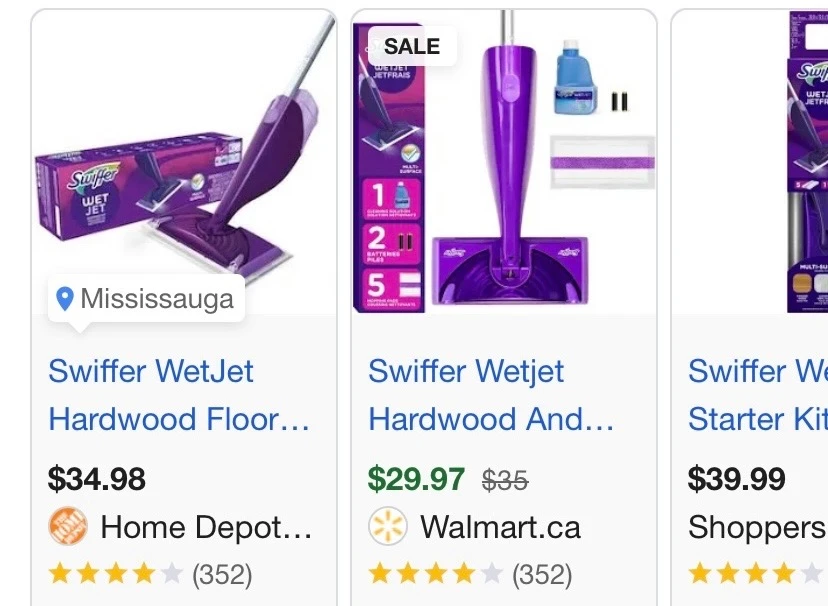 New!Swiffer WetJet Starter Kit and 20 Refill Pads - photo 5
