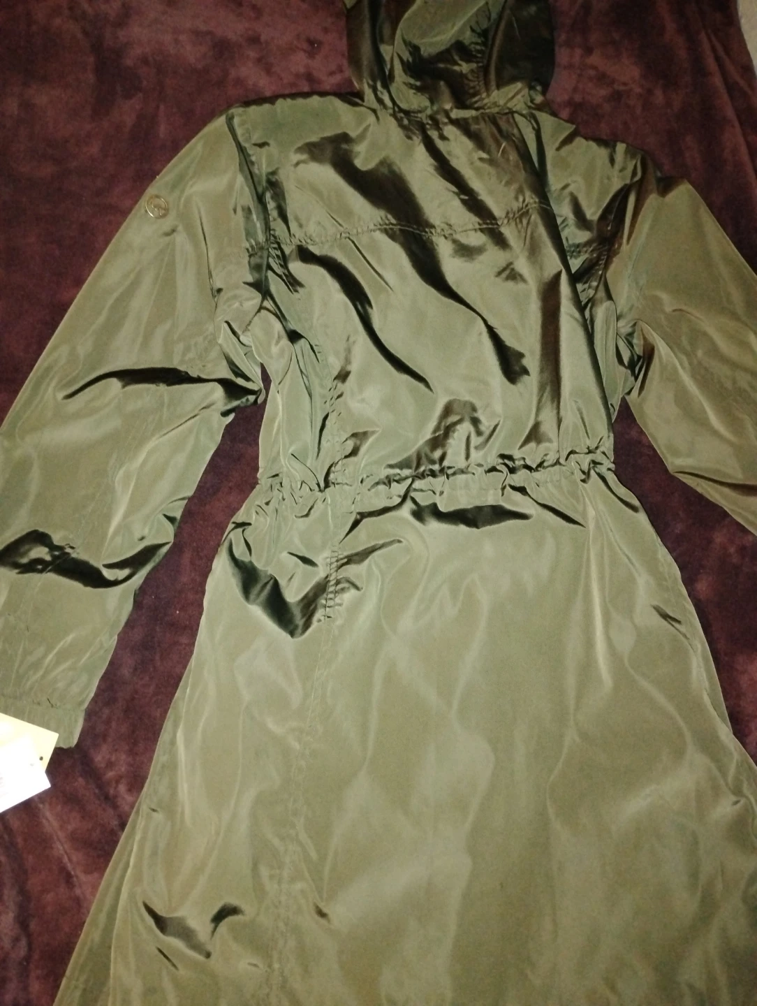 Michael Kors Hooded Jacket Olive Green - photo 2