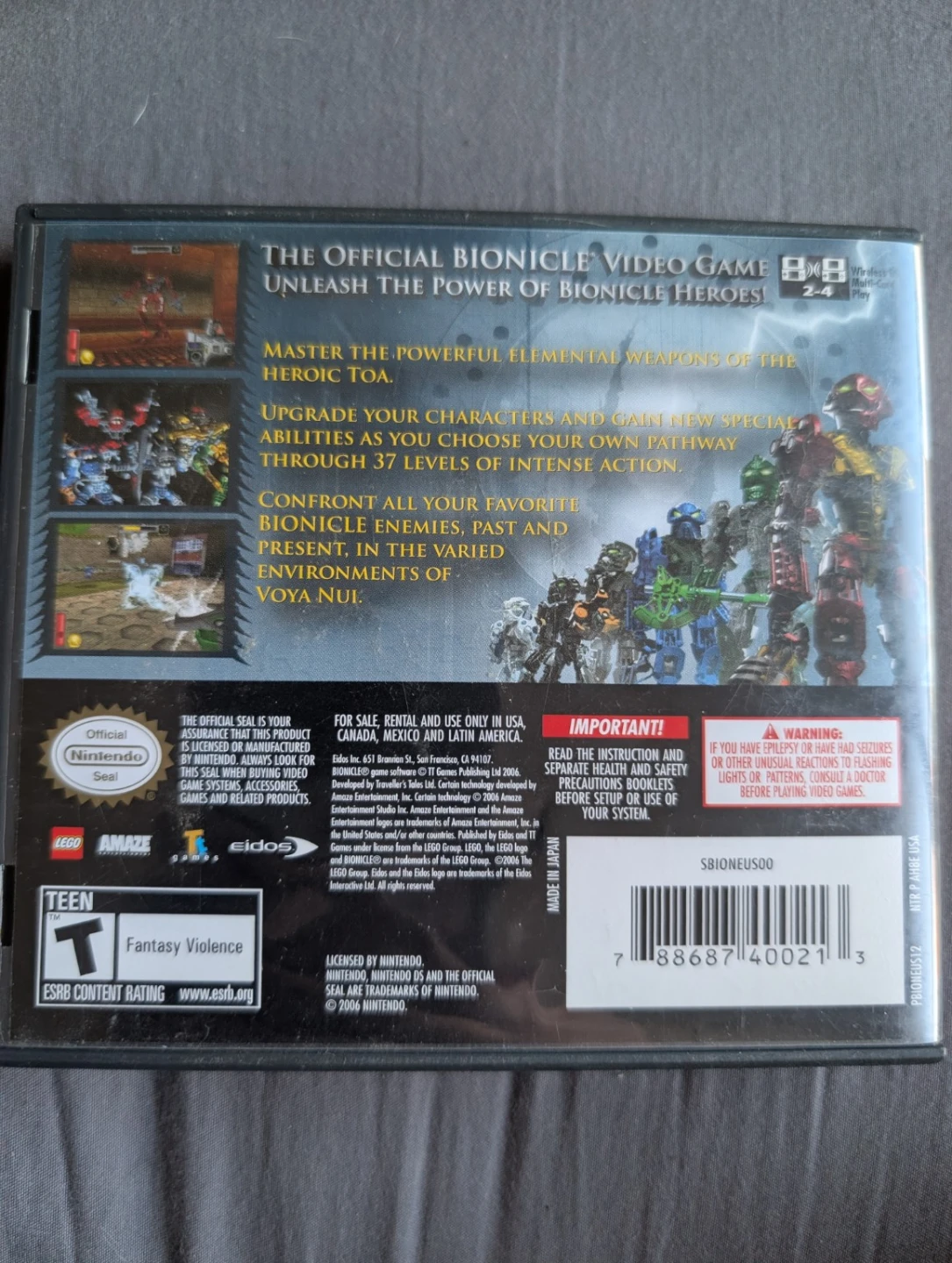 Bionicle Heroes - Nintendo DS - photo 2