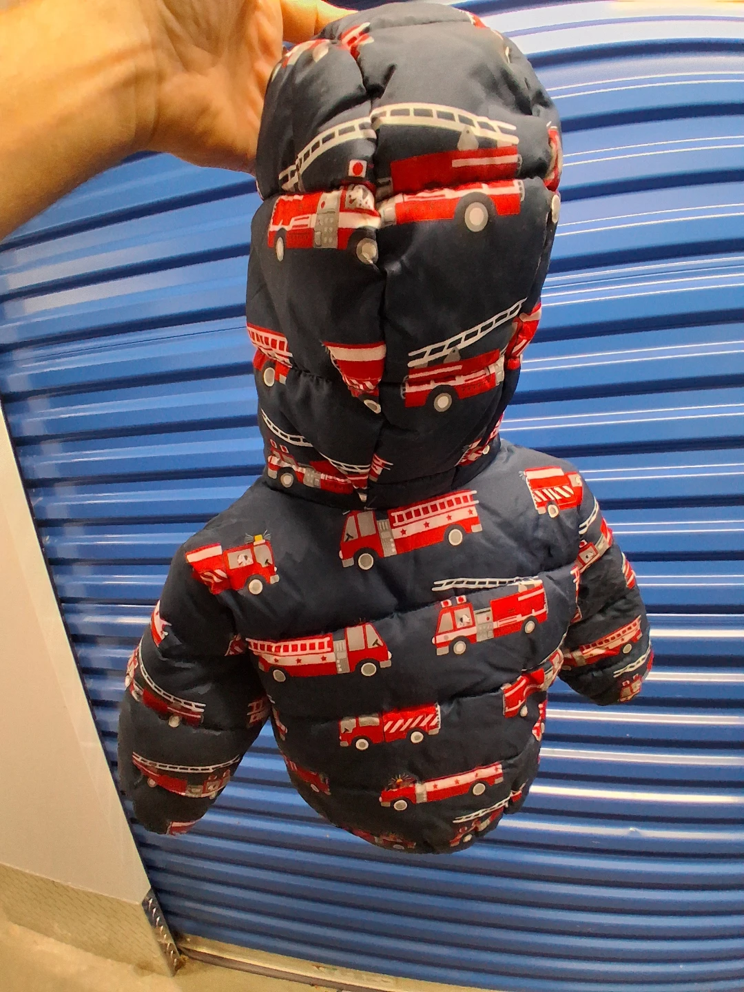 Christmas Fire Truck Puffer Jacket - photo 5