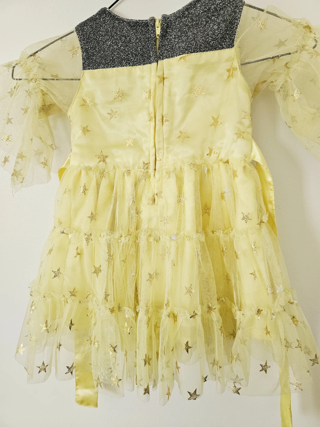 Max Yellow Star Party Dress 12-18 Months - photo 2