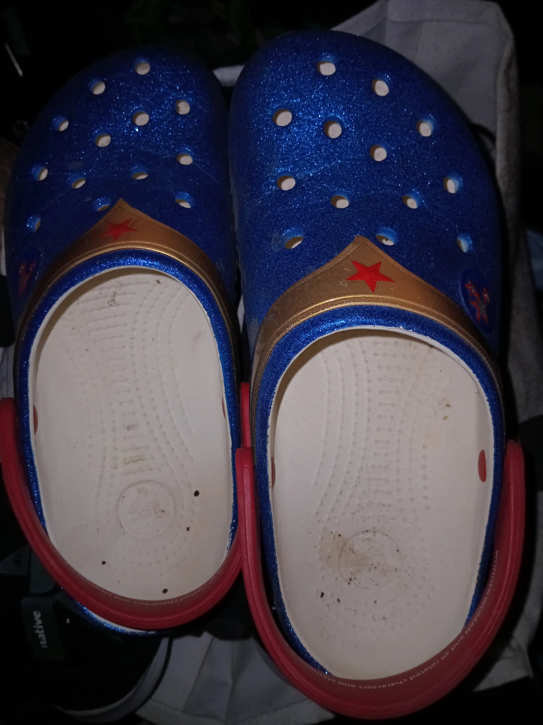 Wonder Woman Crocs